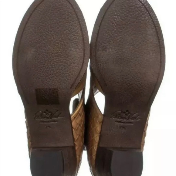 Patricia Nash Rosetta Heeled Sandals Tan, US 11. - Picture 6 of 6